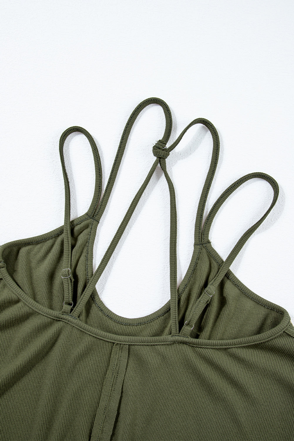 Women's Tank Top Featuring Seam Double Straps