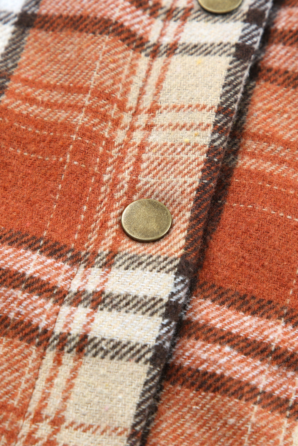 Shacket for Women Hooded Plaid Lined