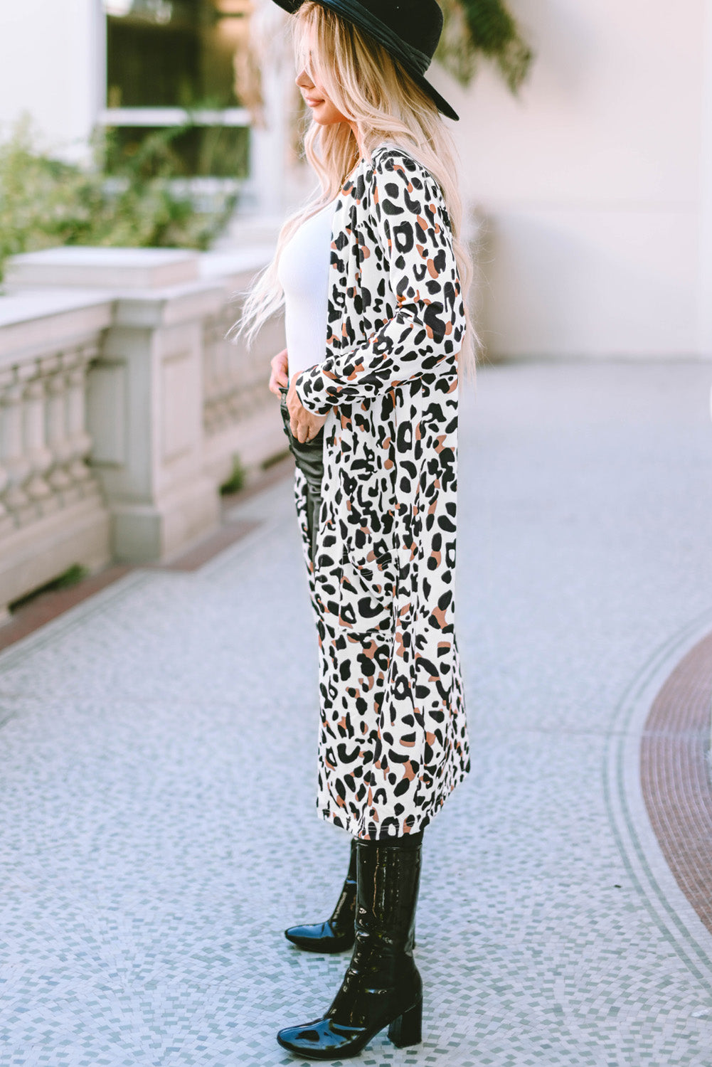 Women's Open Front Duster Cardigan