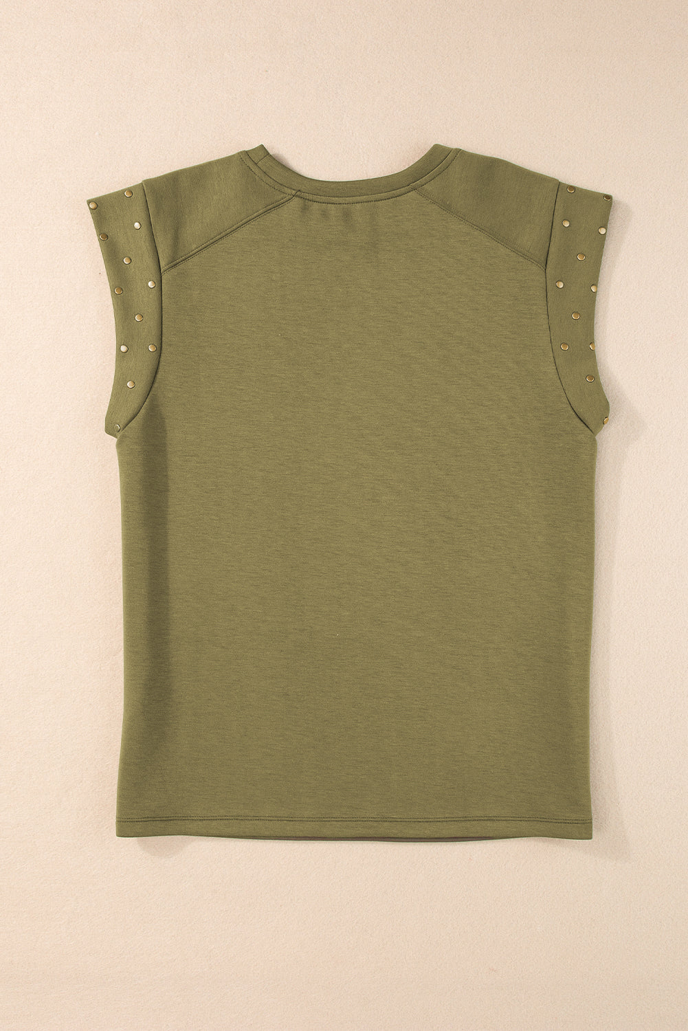 Women's Top Featuring Studded Short-Sleeve
