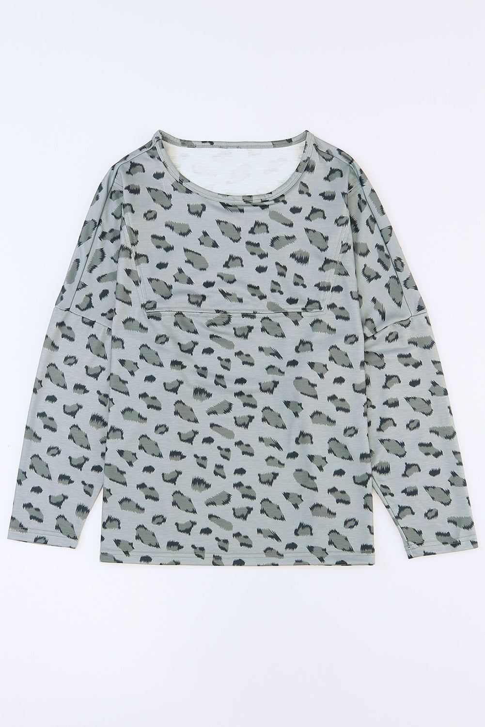 Women's Long-Sleeve Animal Loose Top
