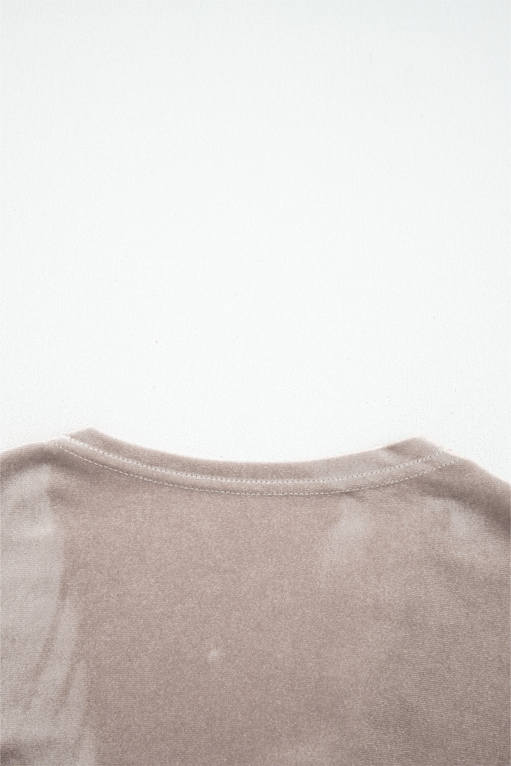 Open-Front 3/4 Sleeve Velvet Kimono in Smoke Gray
