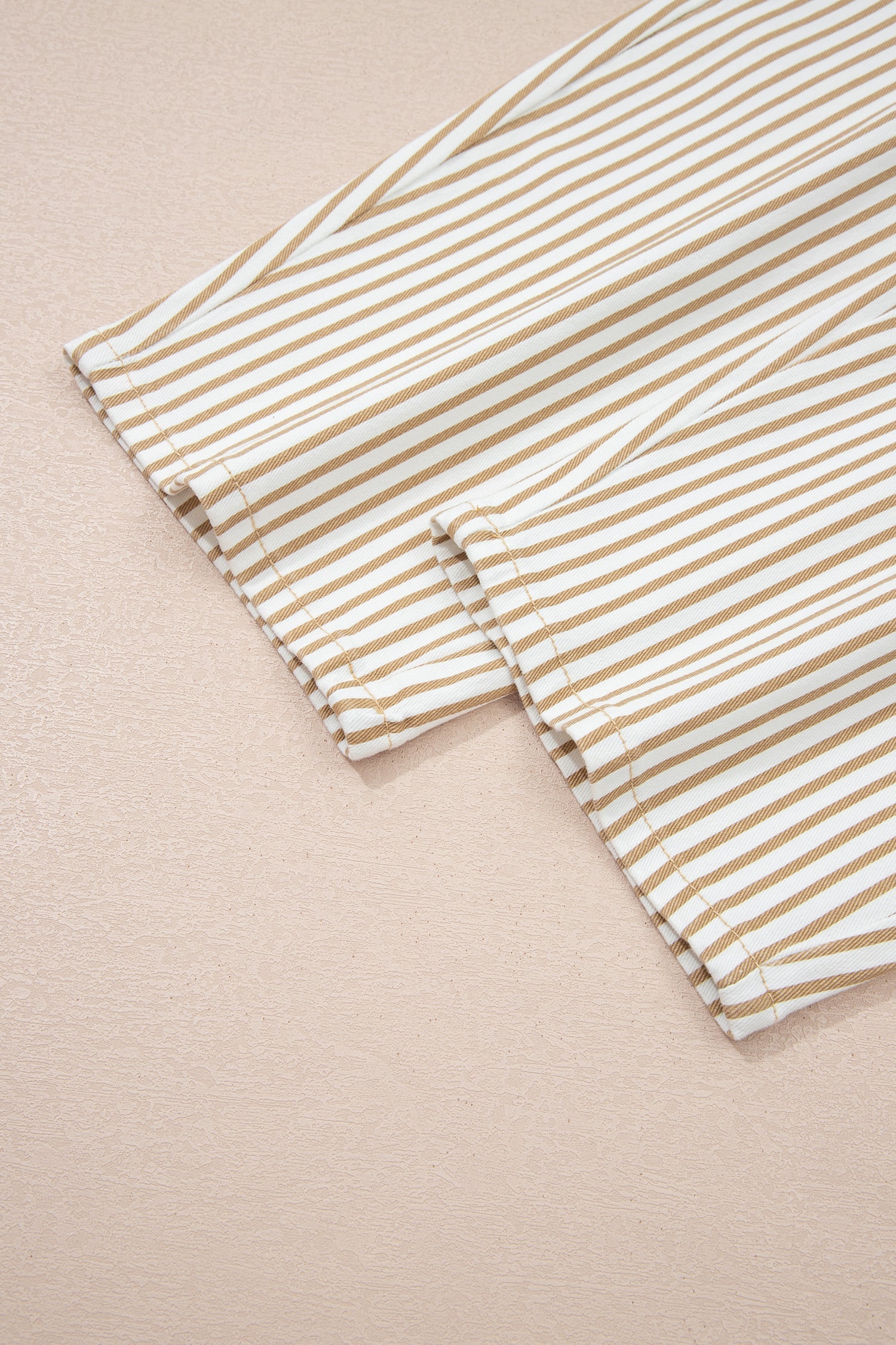 Barrel Stripe Everyday Jeans in Khaki