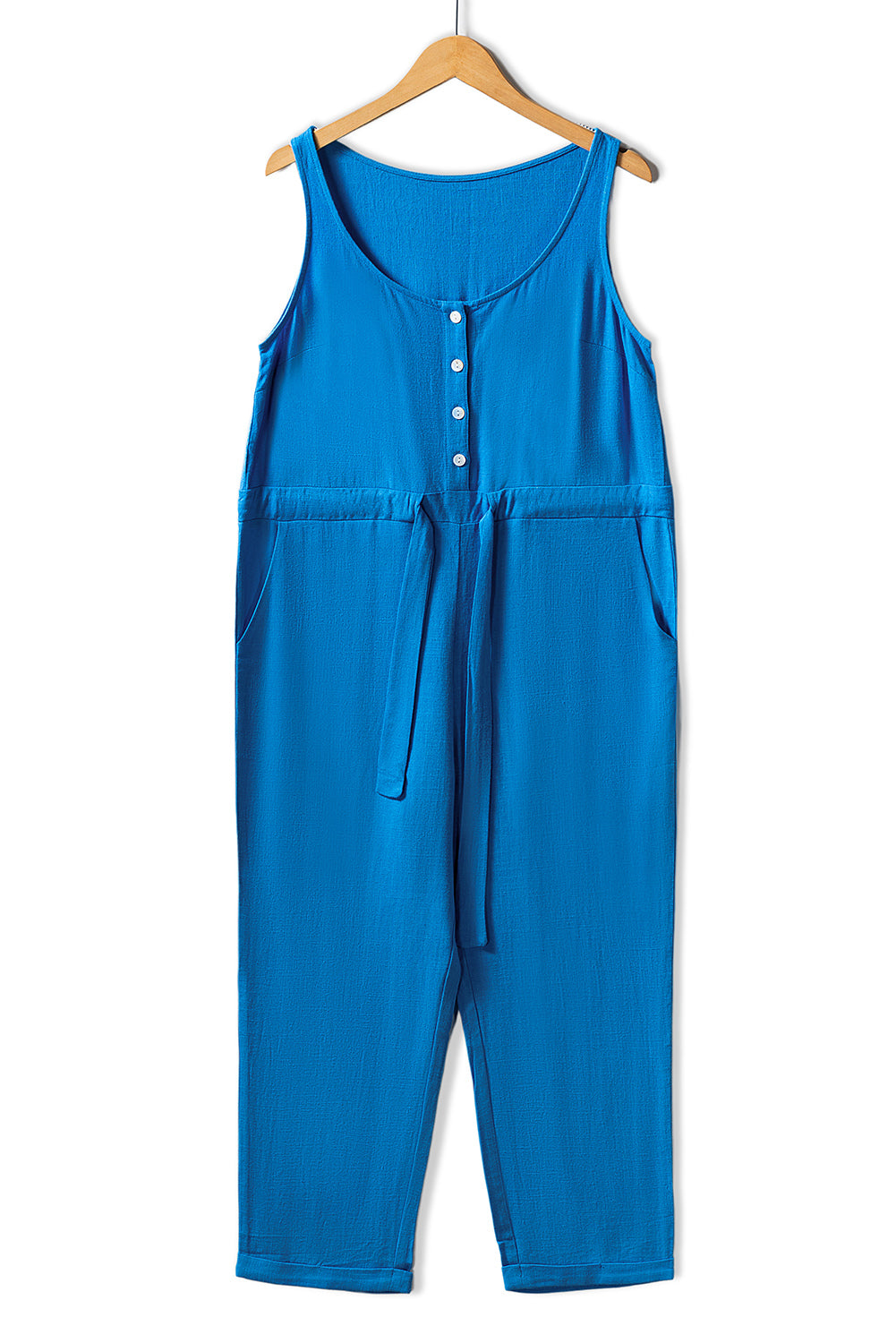 Jumpsuit for Women High-Rise Sleeveless Cropped