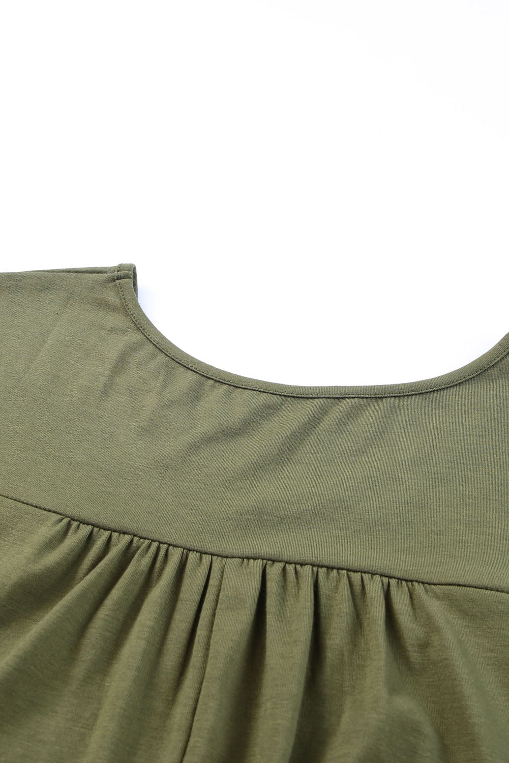 Women's Maxi Dress with Plus Size Rolled Cuffs