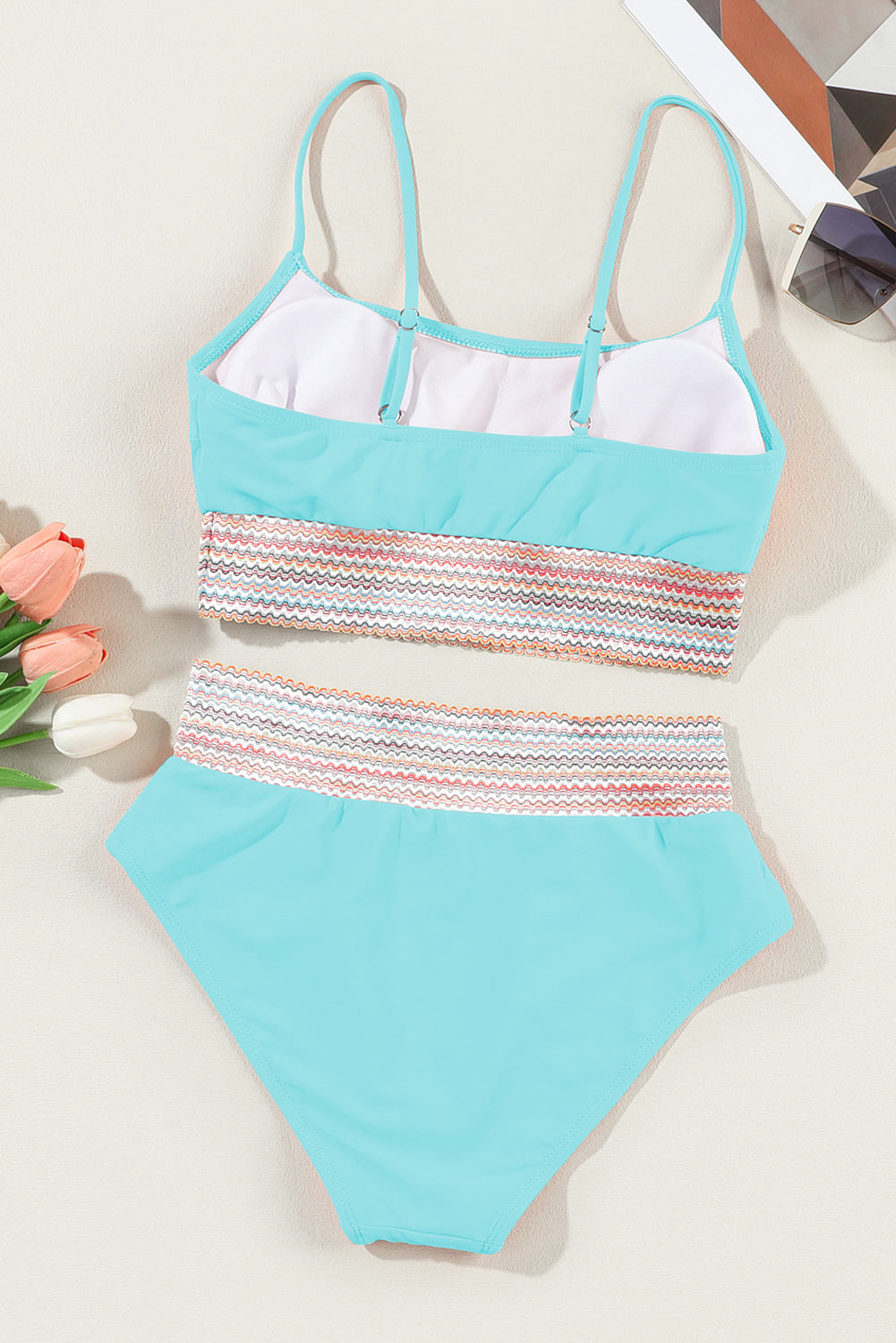 Swimsuit for Women Spaghetti High-Rise Bikini