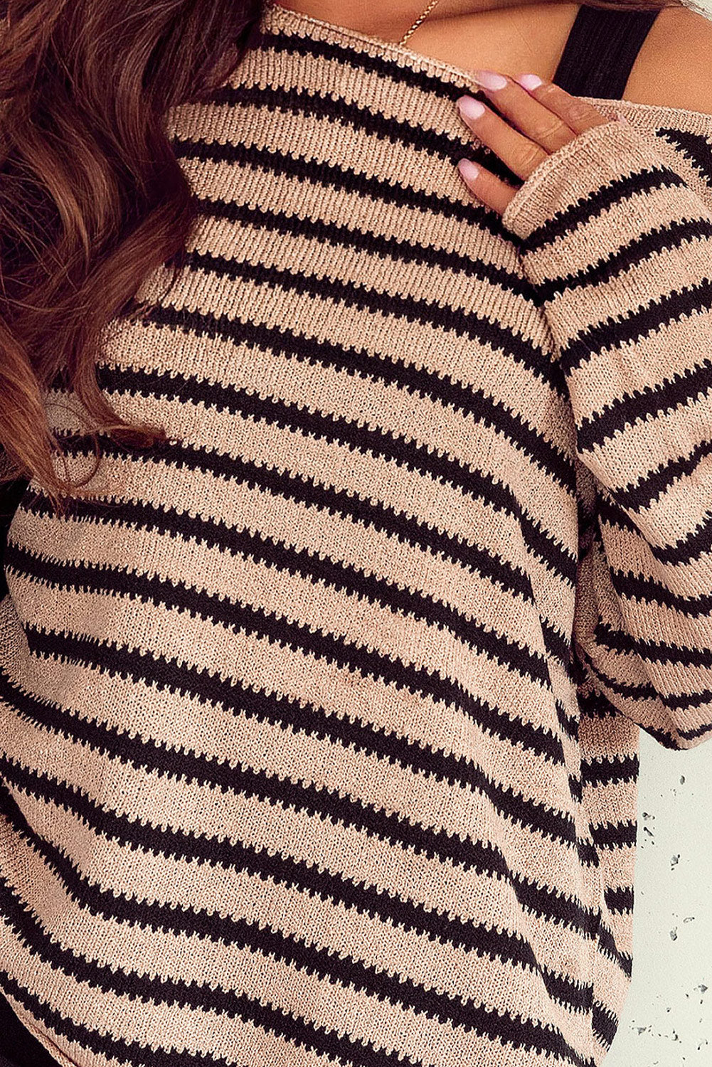 Sweater for Women Loose Sleeve Shoulder