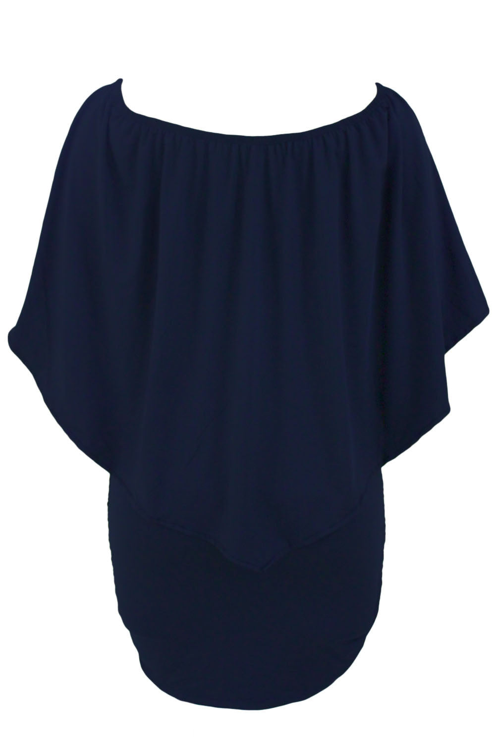 Dress for Women Mini Poncho Plus size