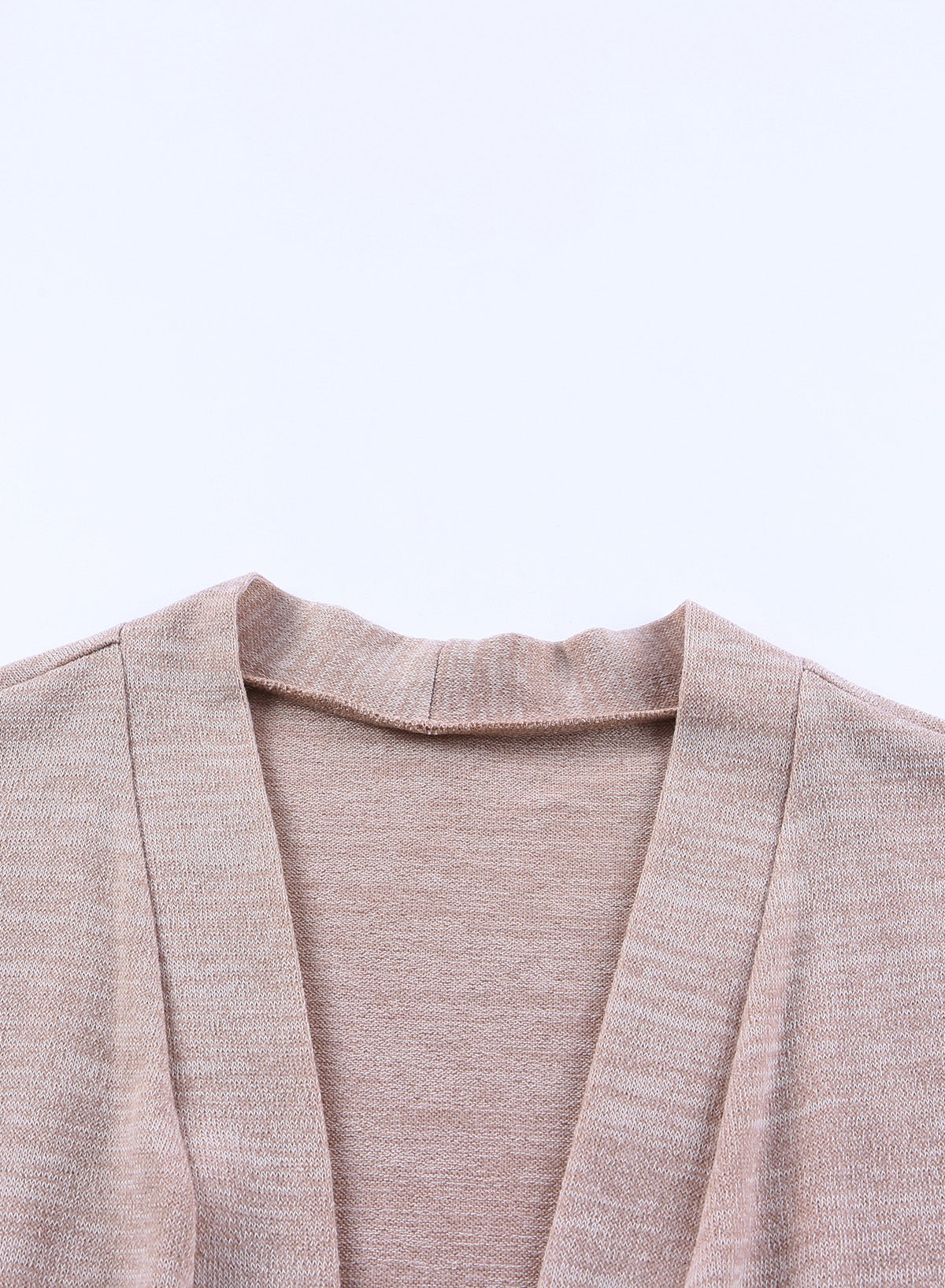 Women's Cardigan with Open Front Tunic Back