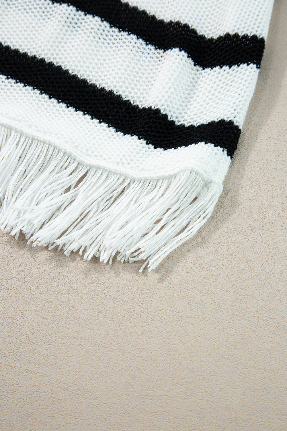 Women's Tank Top Featuring Loose Knitted Fringe