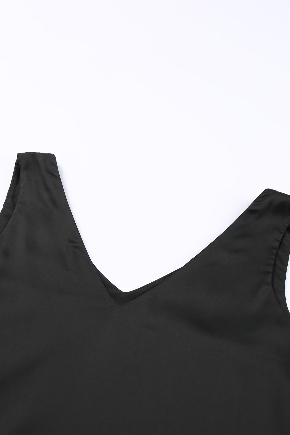Women's Tank Top Featuring Loose Deep V Neck