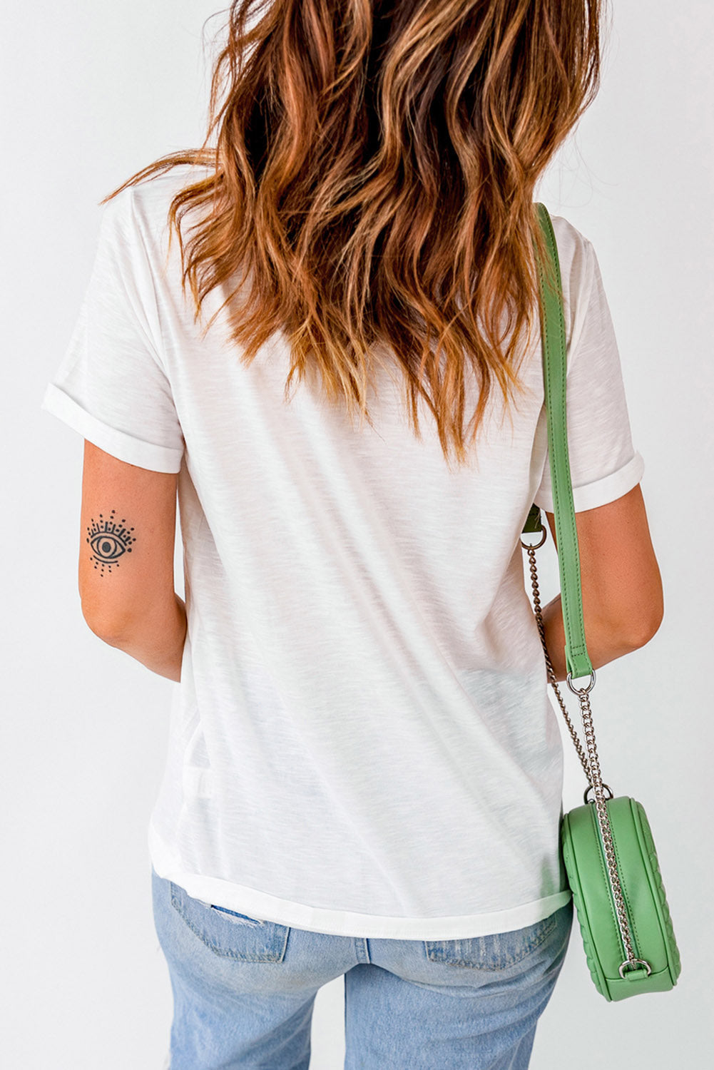 Women's T-shirt Featuring Highland Heifer Moody Graphic-Print