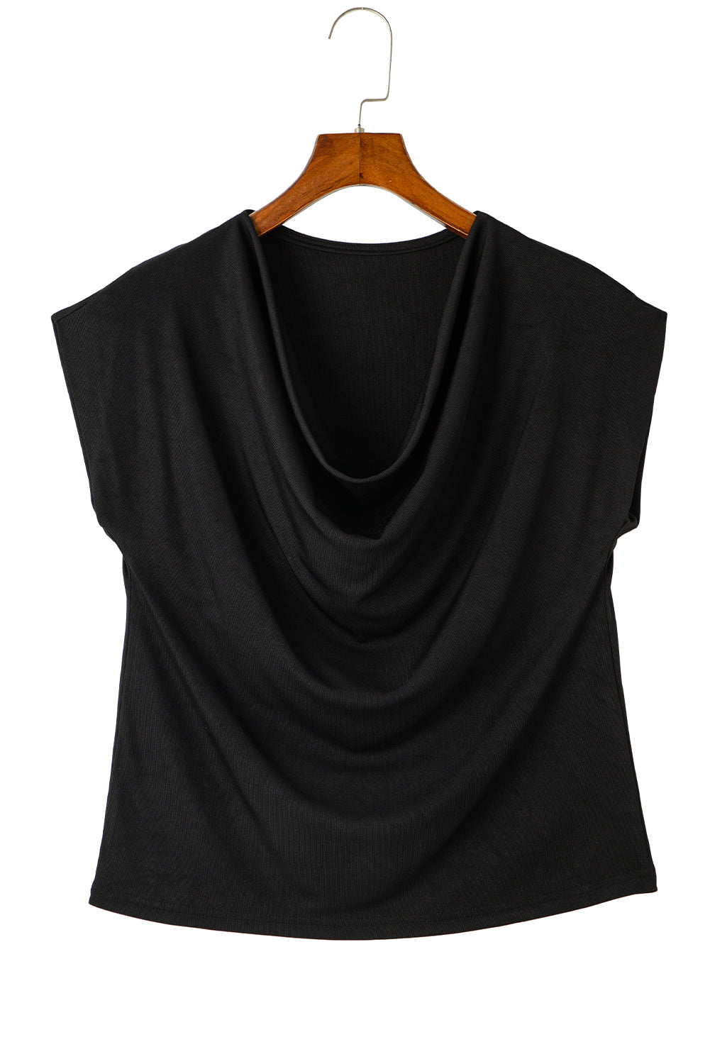 Women's Bat Sleeve Cowl Neck T Shirt