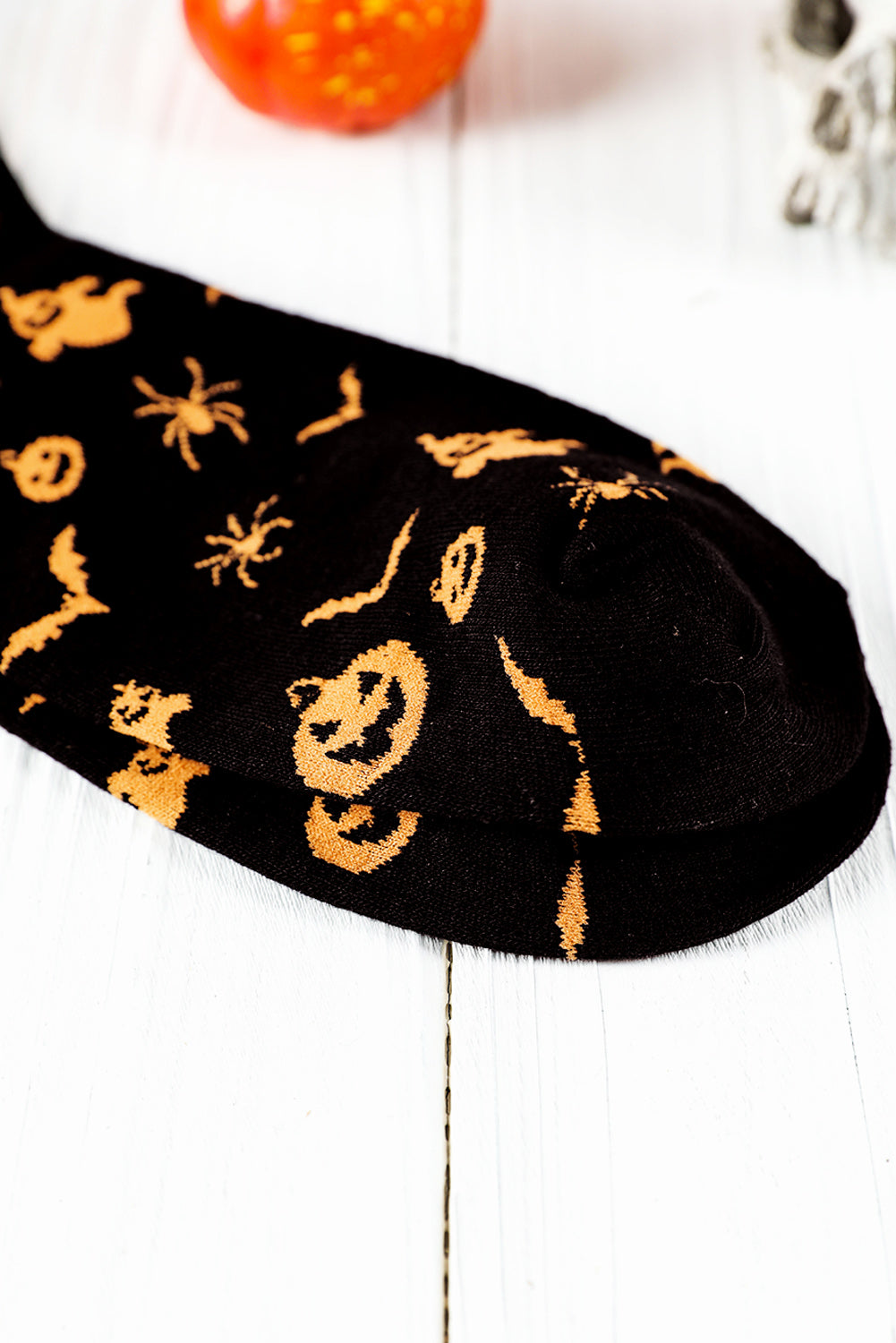 Season Halloween Spooky Halloween Element Print Socks