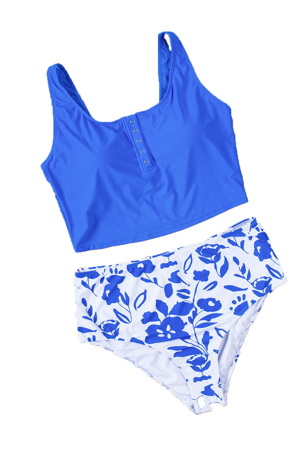 Women's Square Neck Tankini Set