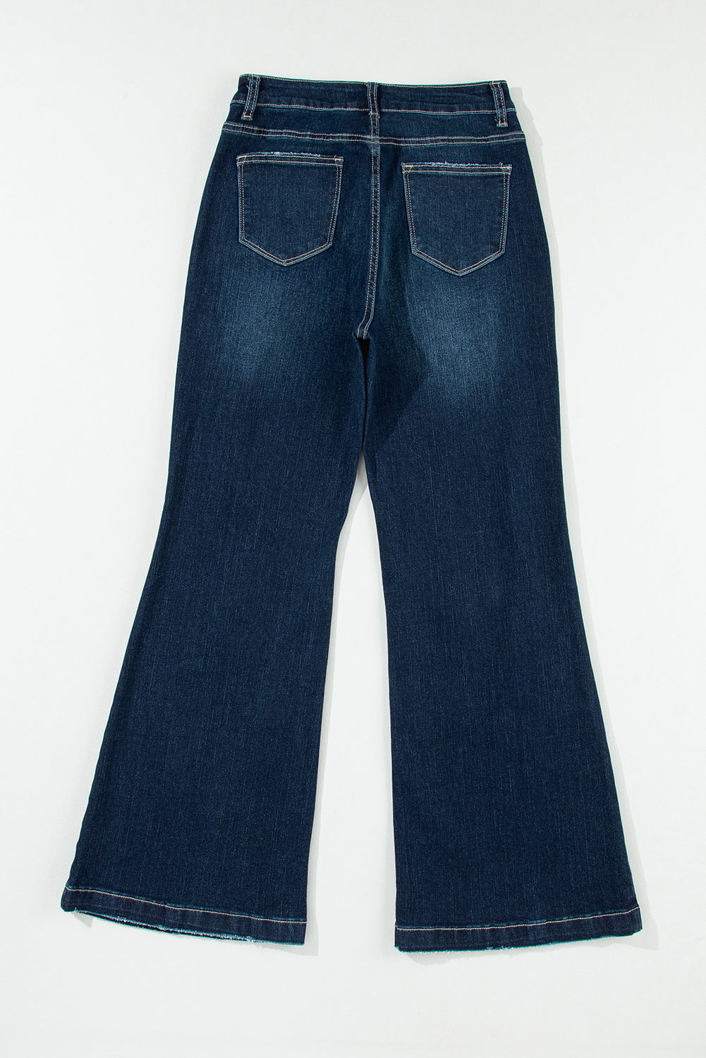 Jeans for Women Ripped Flared High Rise