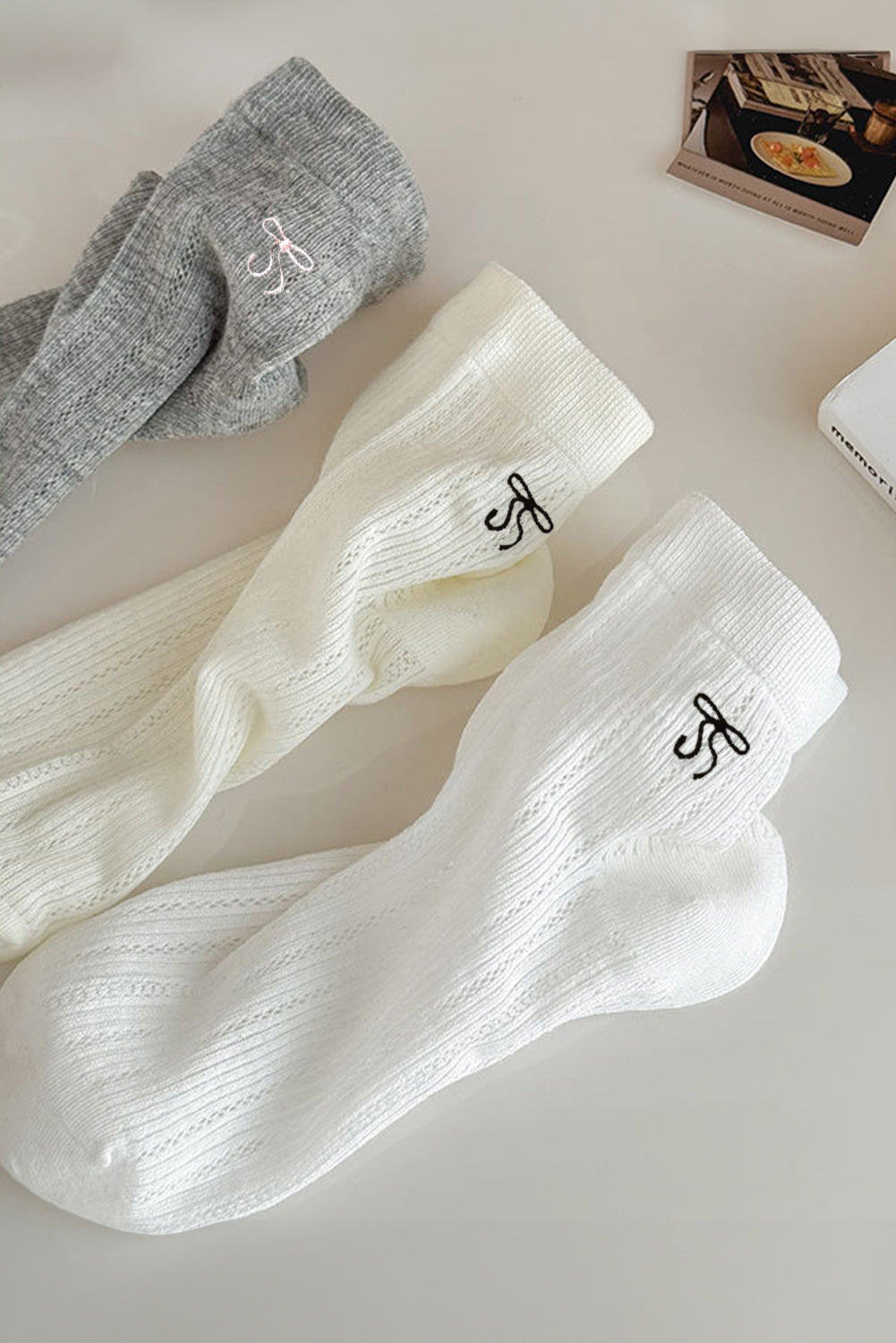 Bow Knot Ankle Socks