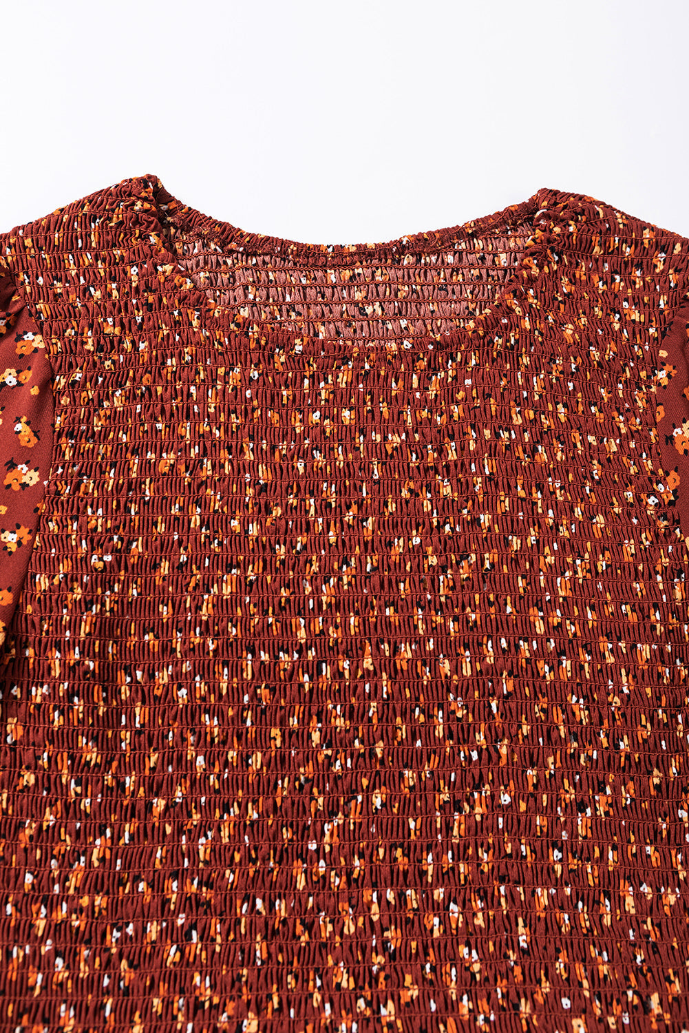 Women's Dresses Featuring Floral-Print Shirred Bodice Mini