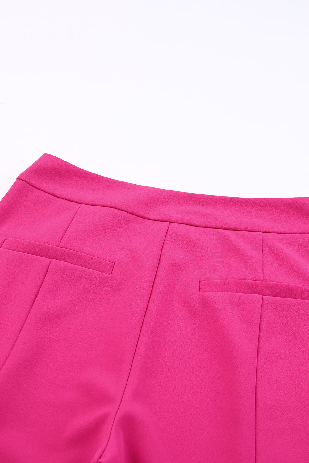 Women's Pants Featuring High-Rise Split Hem