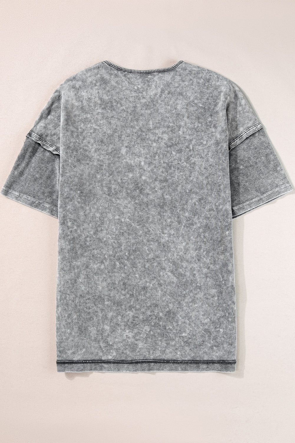 Women's Mineral-Washed Exposed Oversized Tee