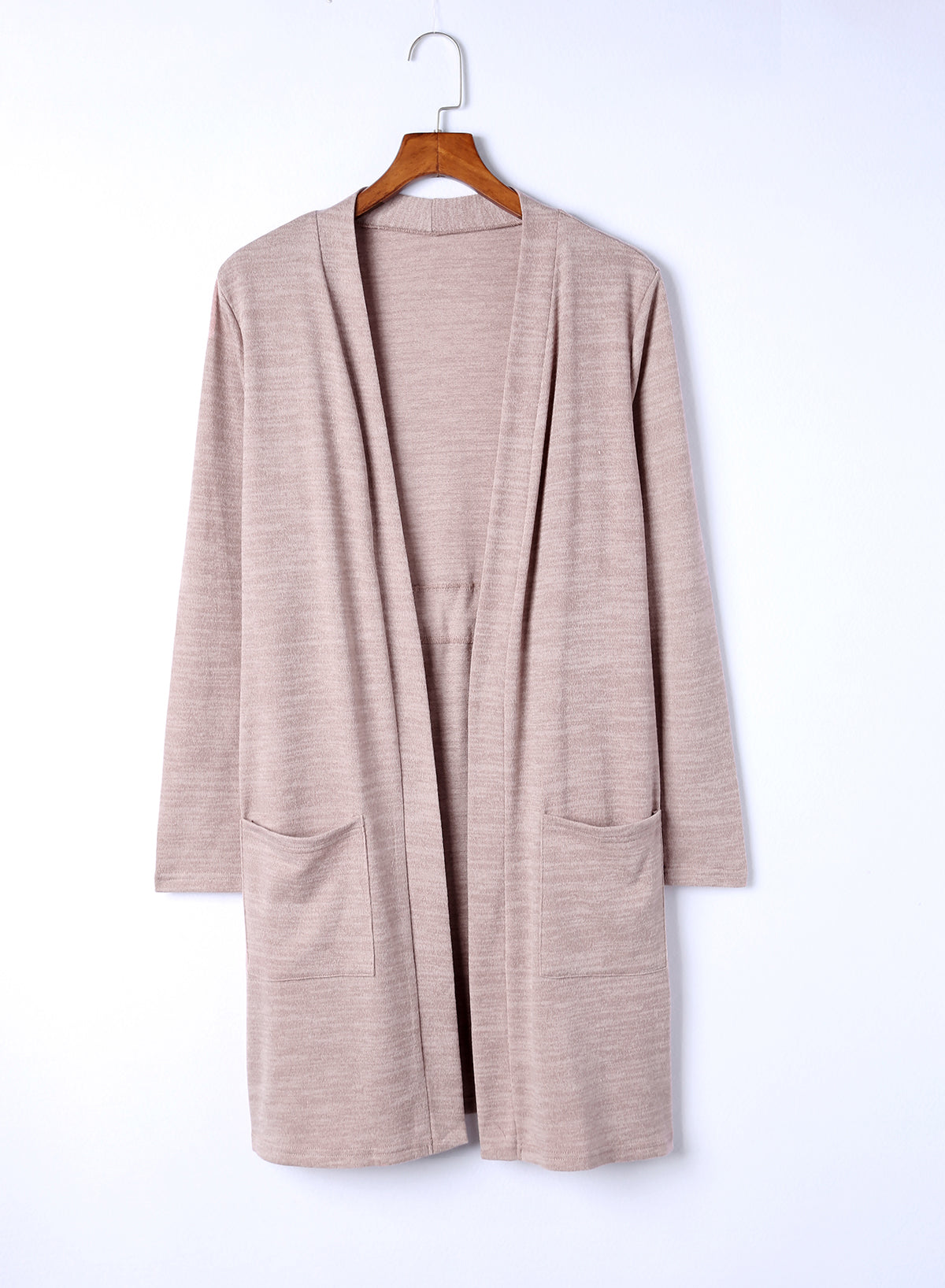 Women's Cardigan with Open Front Tunic Back