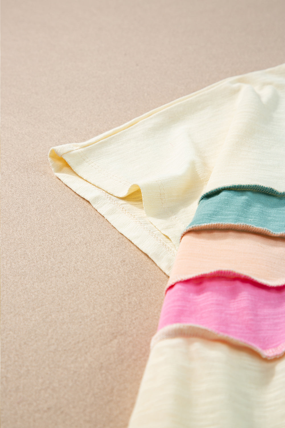 Women's Patchwork Plus Size T Shirt