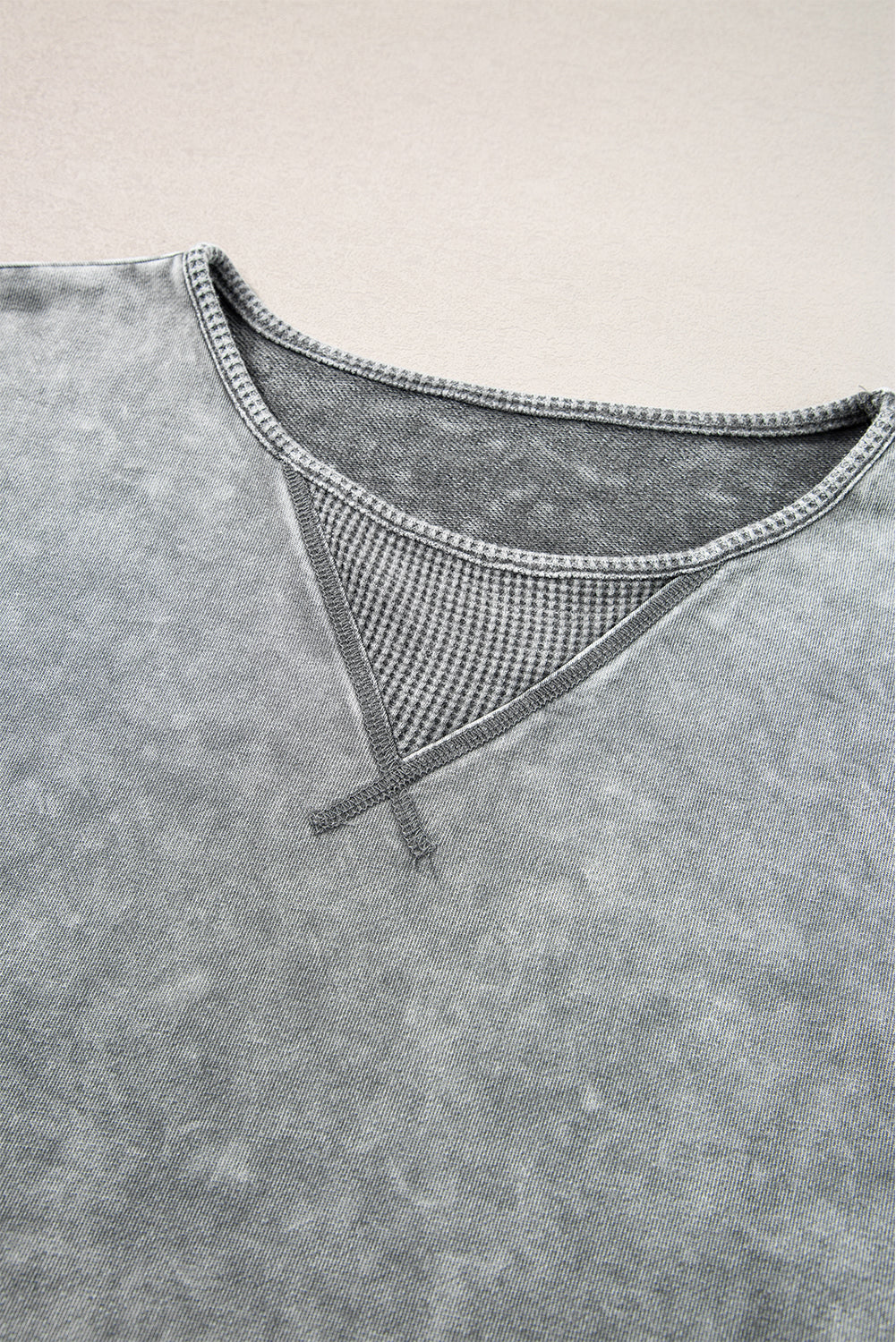 Women's Mineral-Washed Exposed Oversized Tee