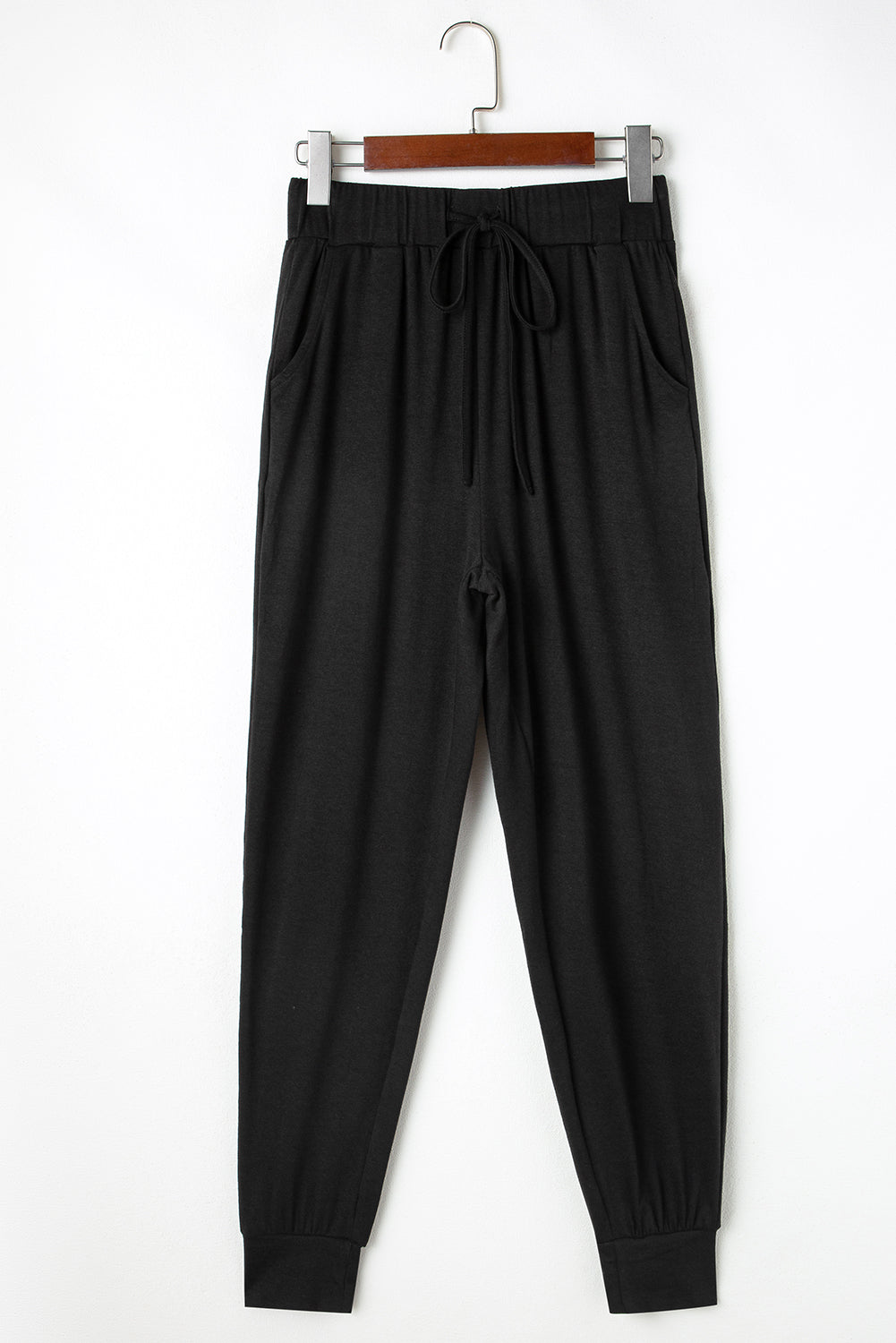 Long Cardigan Split Cardigan and Skinny Pants Lounge Set