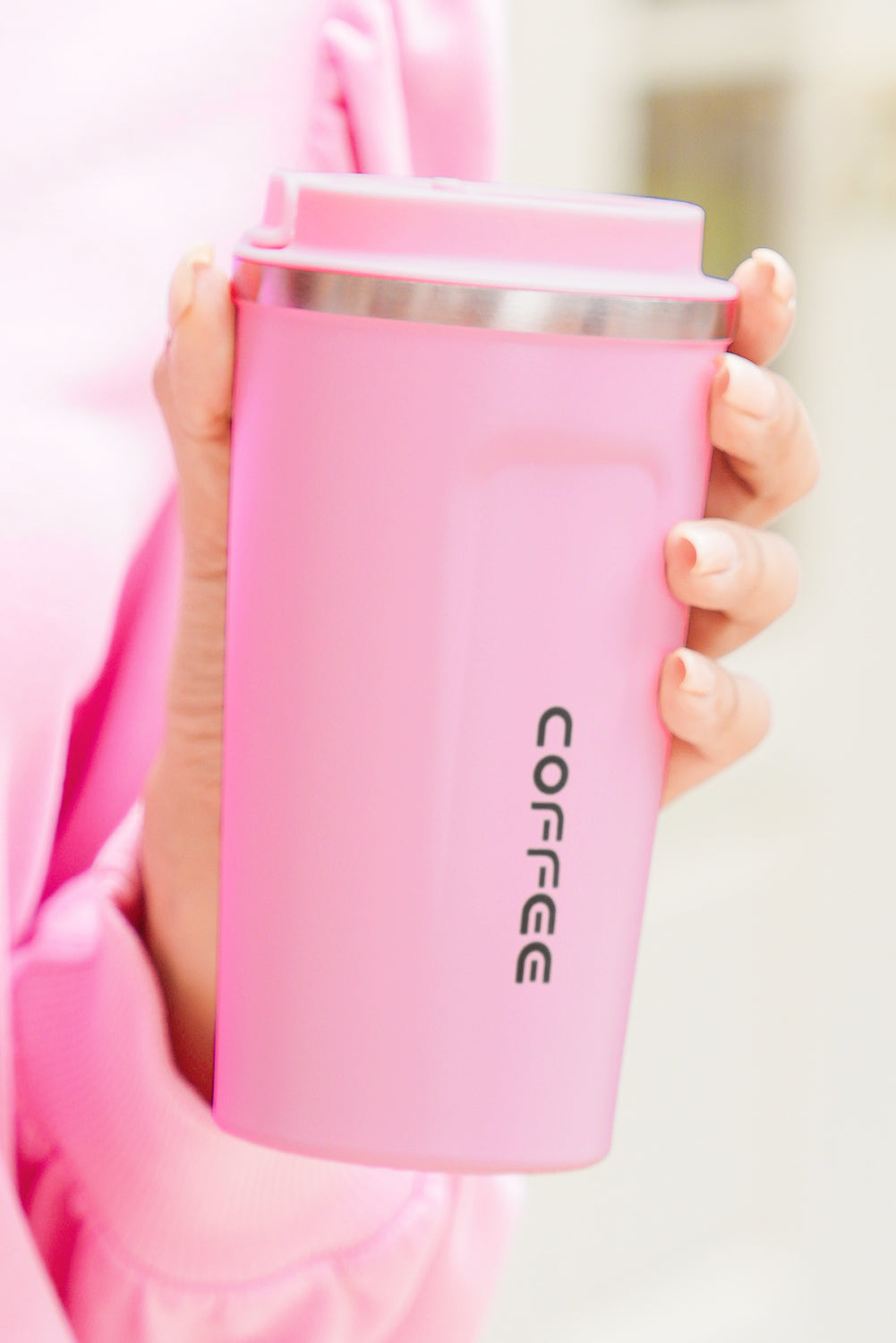 510ml Insulated Stainless Steel Reusable Travel Coffee Cup