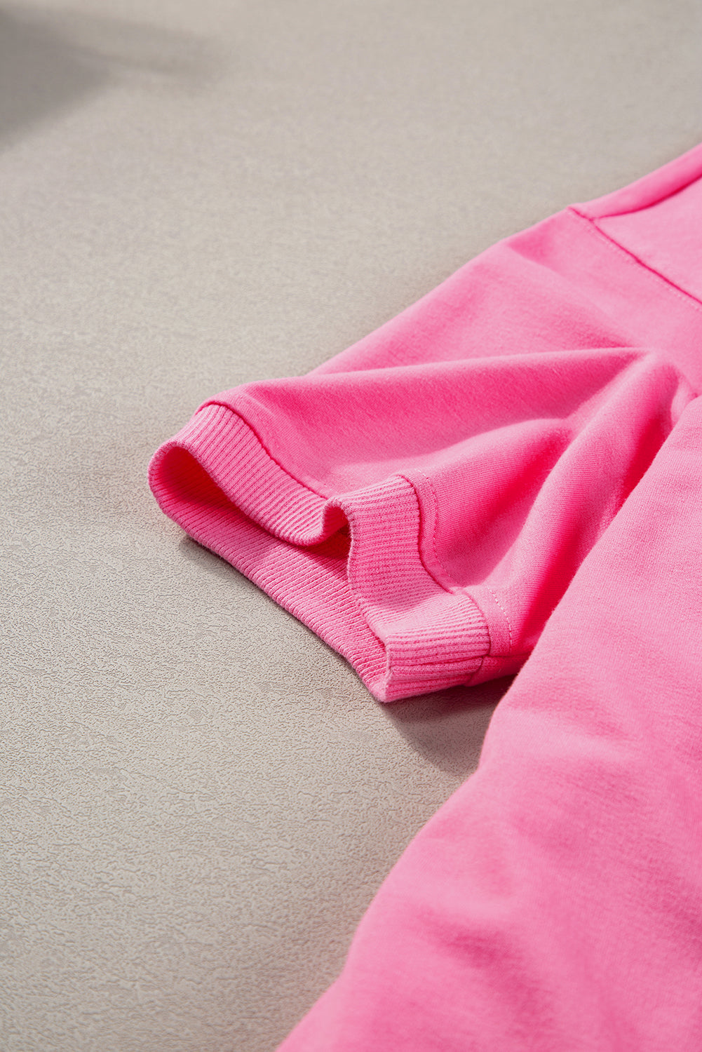 T Shirt for Women Split Loose Exposed Seam