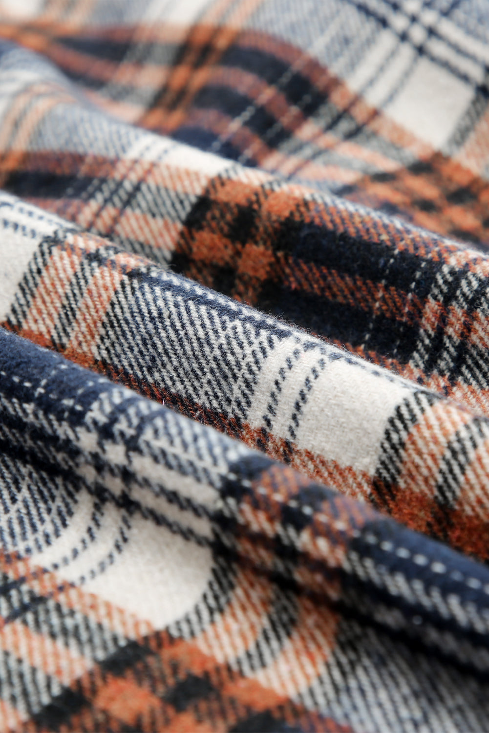 Shacket for Women Plaid Pattern Sherpa Lined