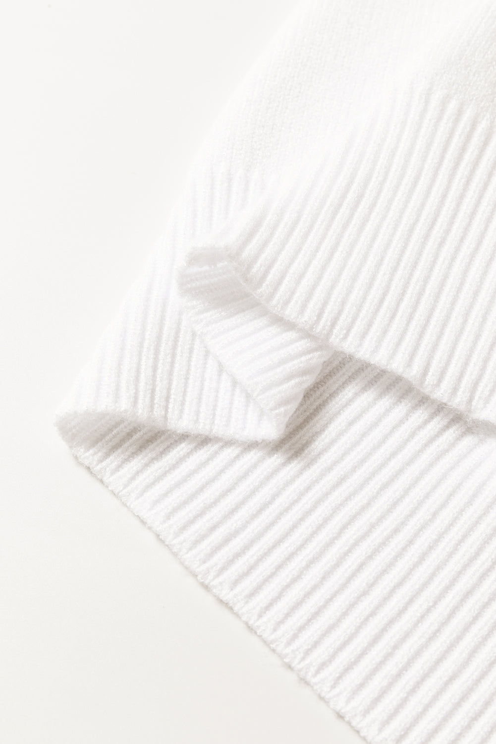 Plus Size Thankful Ivory Embroidered Sweater