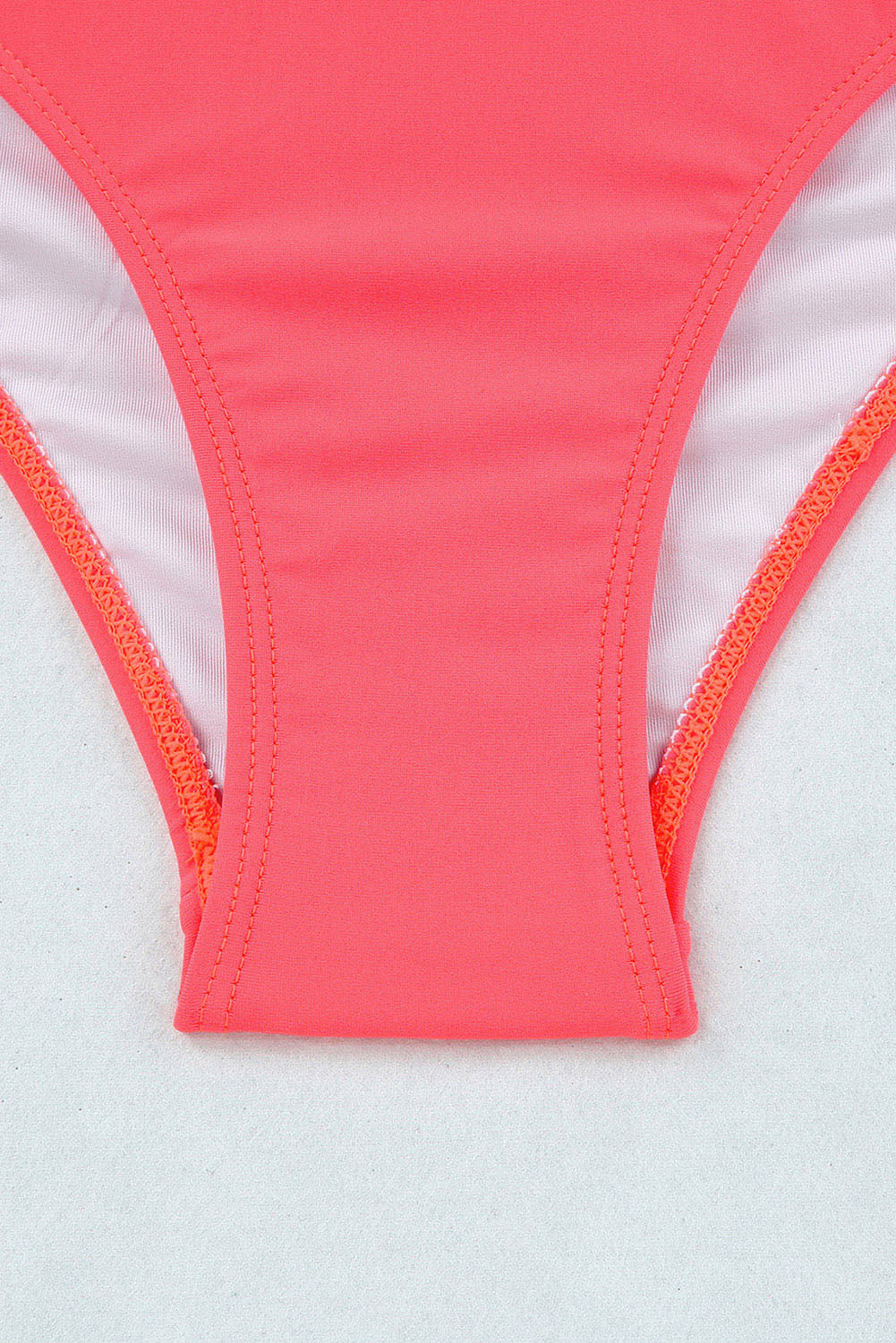 Women's Scalloped Cross High-Rise Bikini