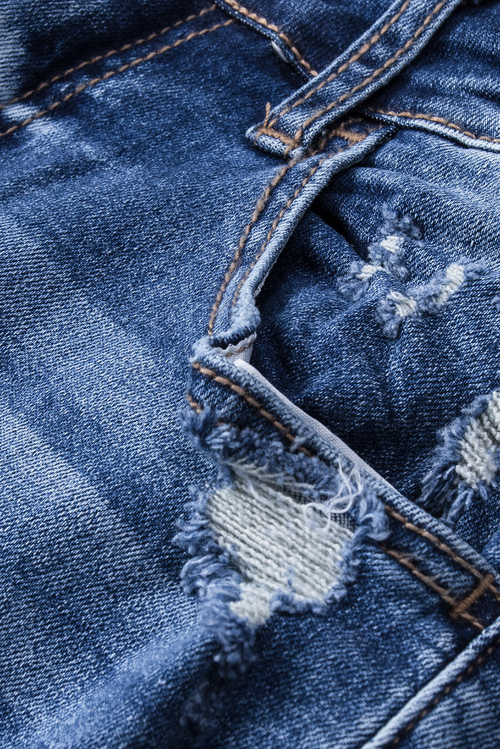 Women's Distressed Flare Jeans