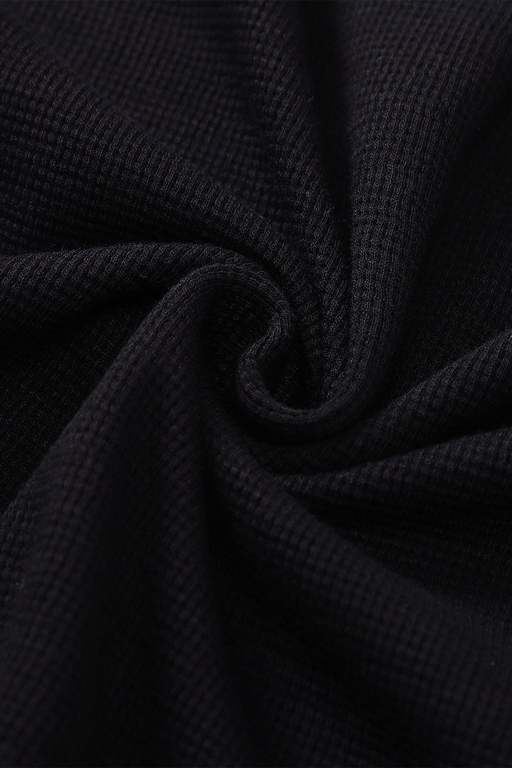 Waffle Knit Henley Top Style