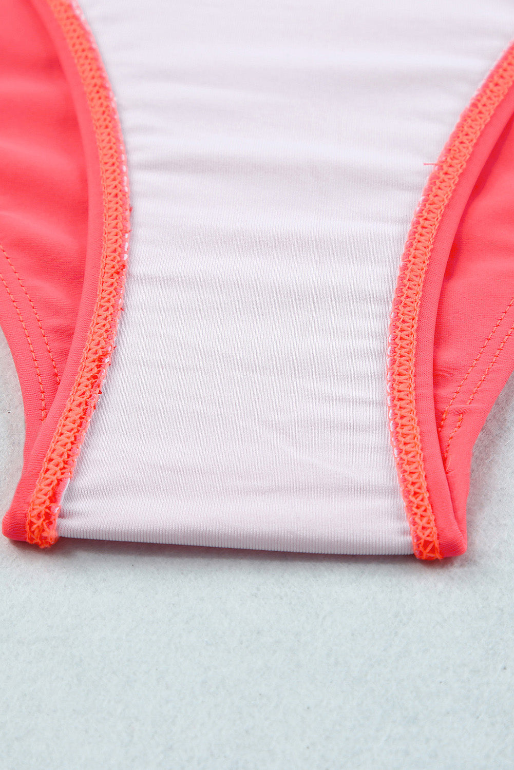 Women's Scalloped Cross High-Rise Bikini