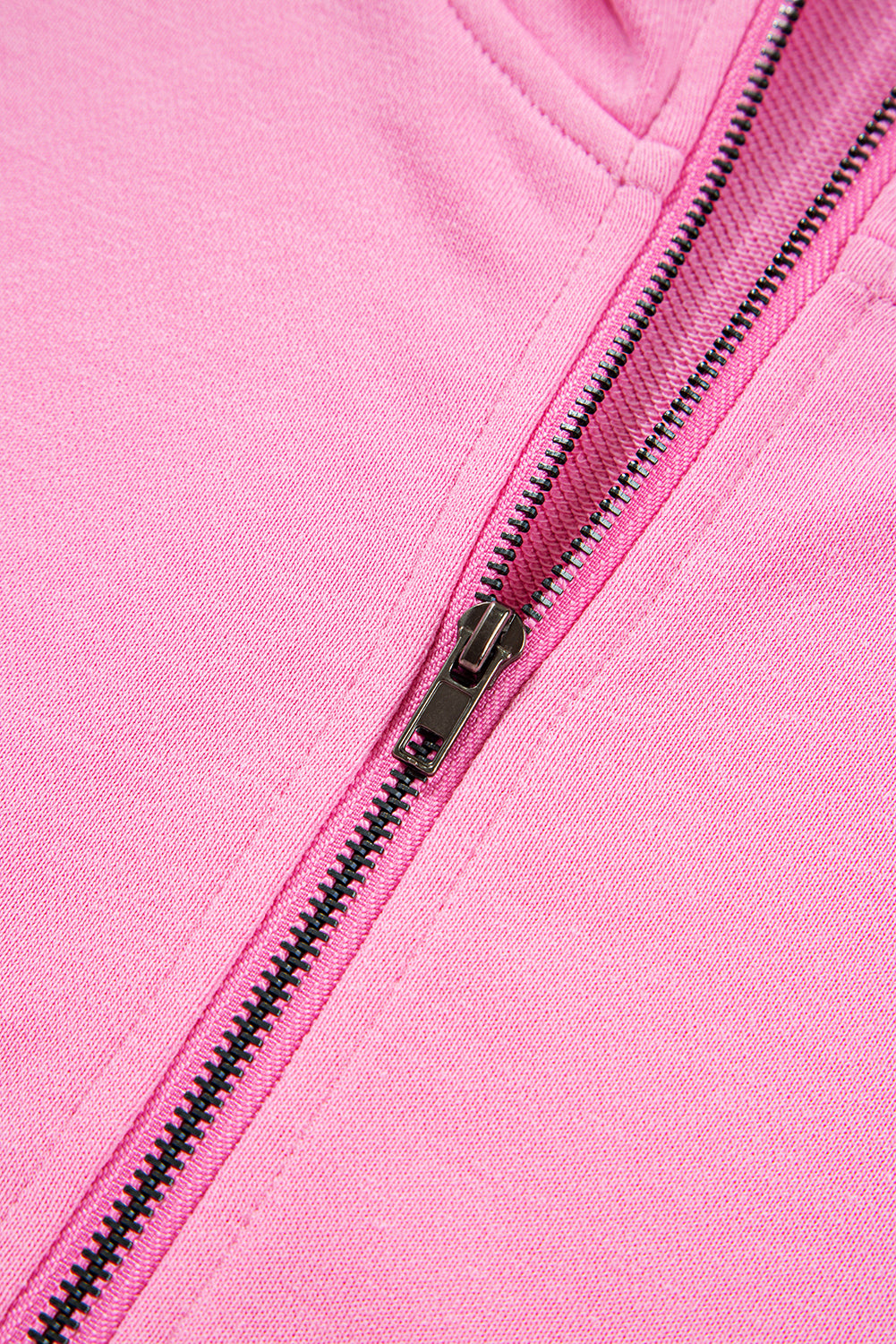Patchwork Kangaroo Checkered Kangaroo Pocket Half Zip Hoodie