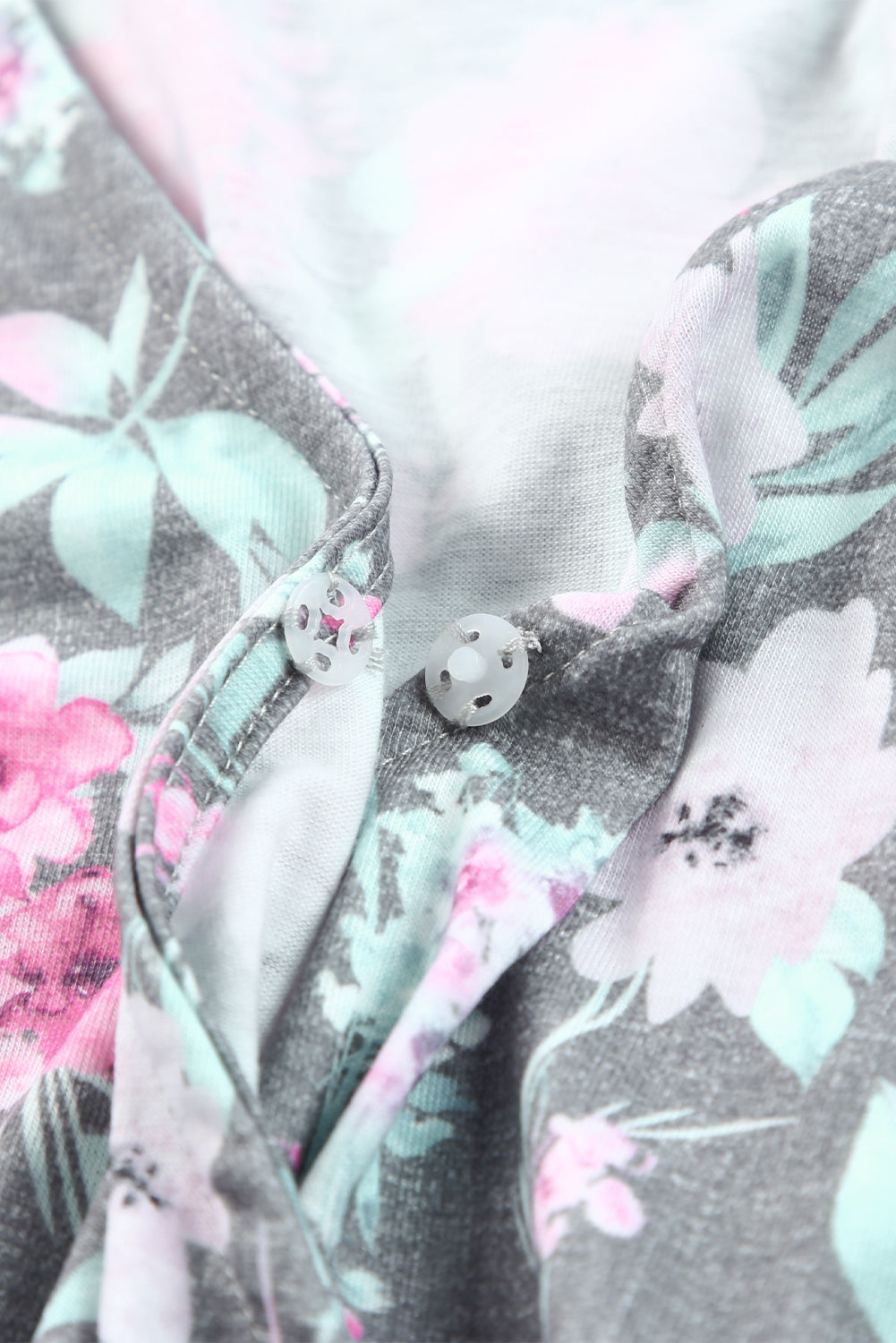 Romper for Women Vintage Wash Floral-Print Print Sleeveless