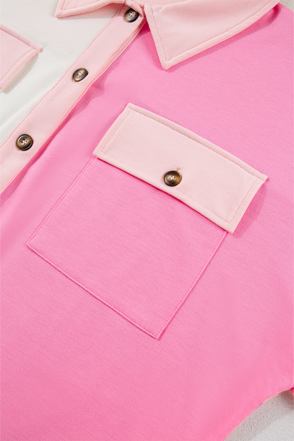 Women's Chest-Pocket Detail Plus Size Sweatshirt