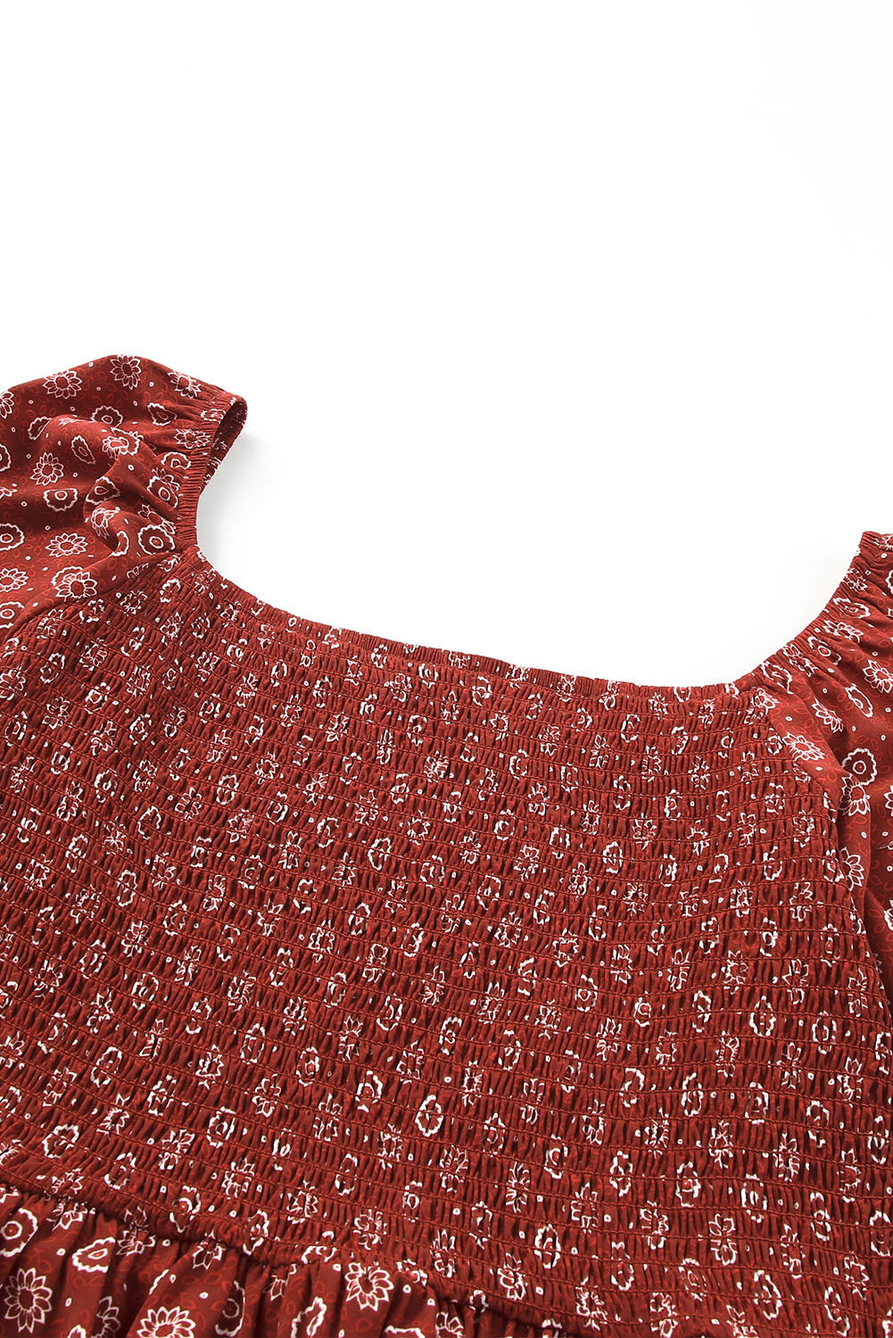 Women's Peplum Plus Size Square Neck Blouse