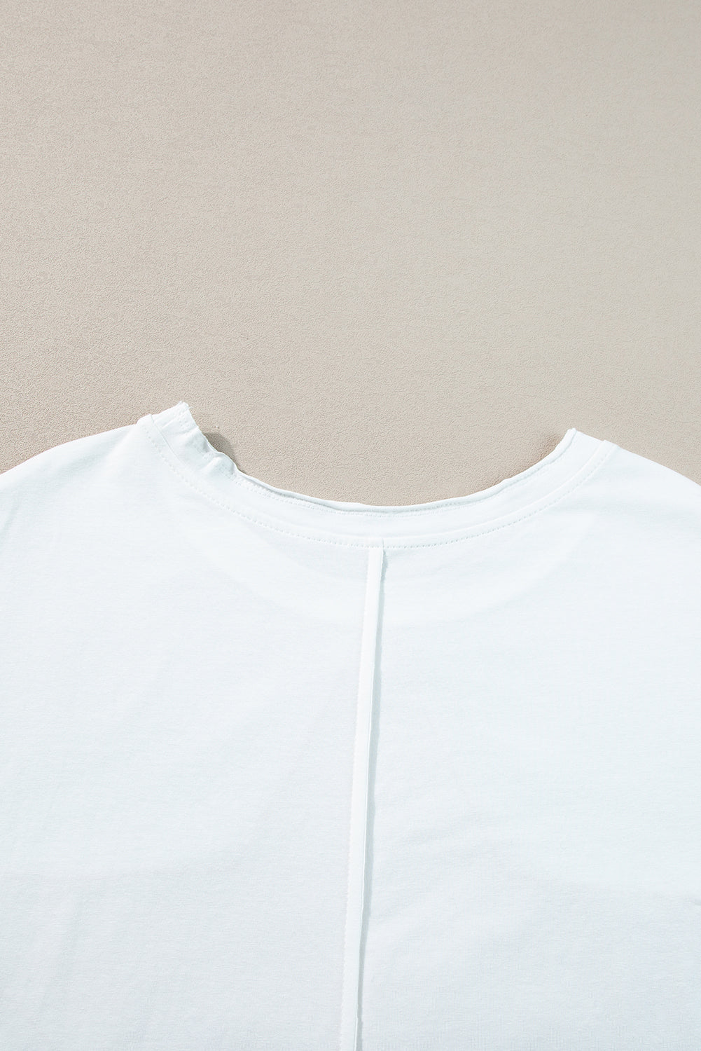 Women's T-shirt with Star Patchwork Loose