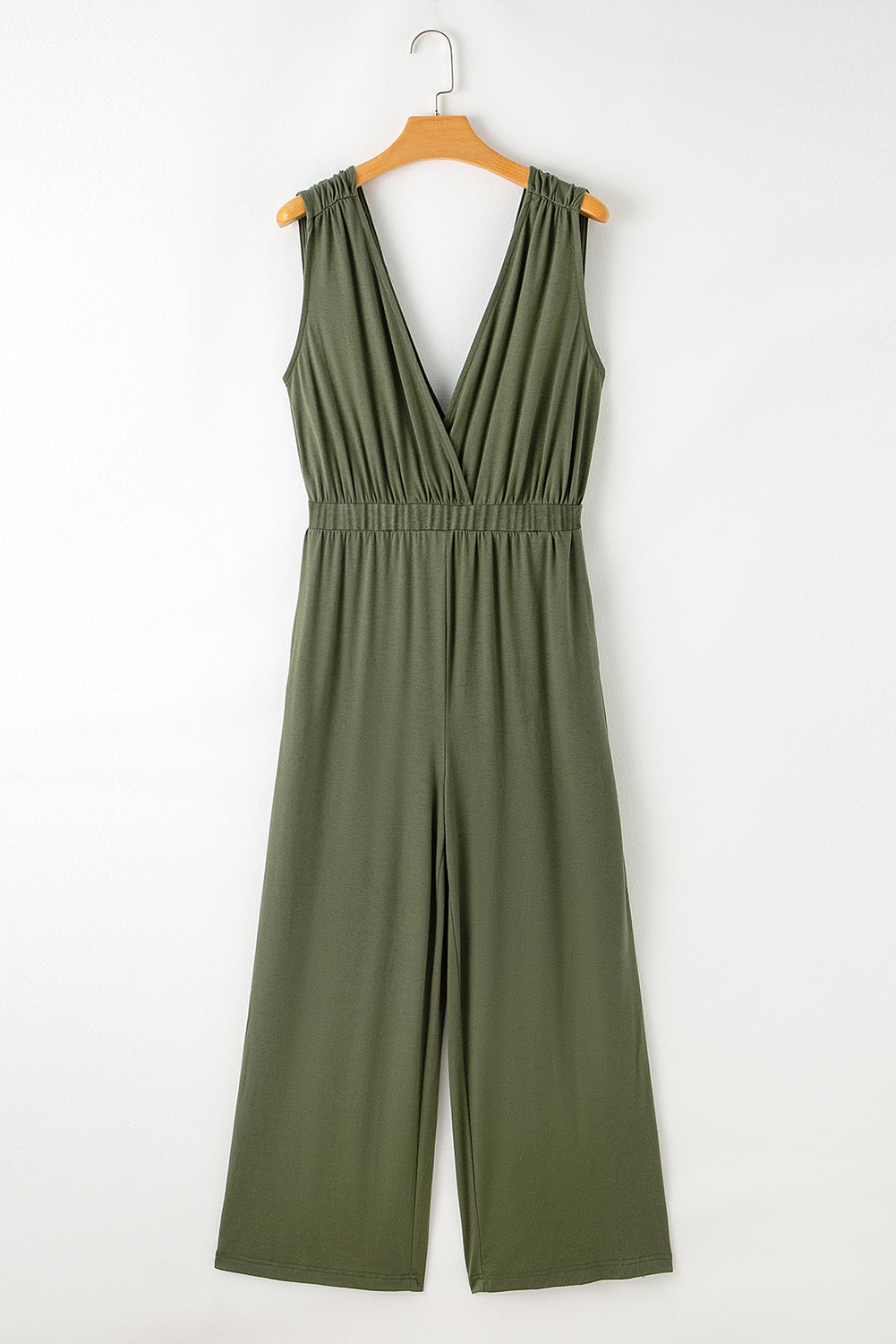 Jumpsuit for Women Crisscross Wide-Leg Open-Back