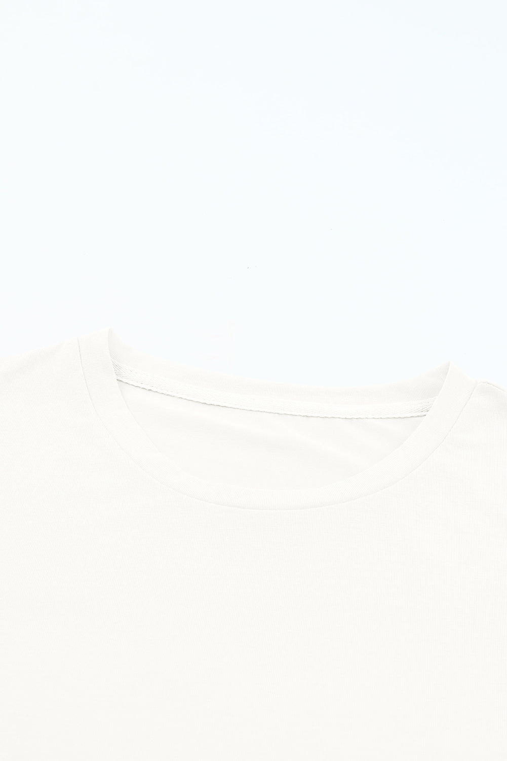 Tee for Women Everyday Plain Crew Neck