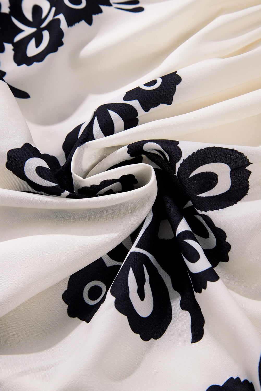 Women's Mini Dress with Western Pattern Tassel-Detail Notch