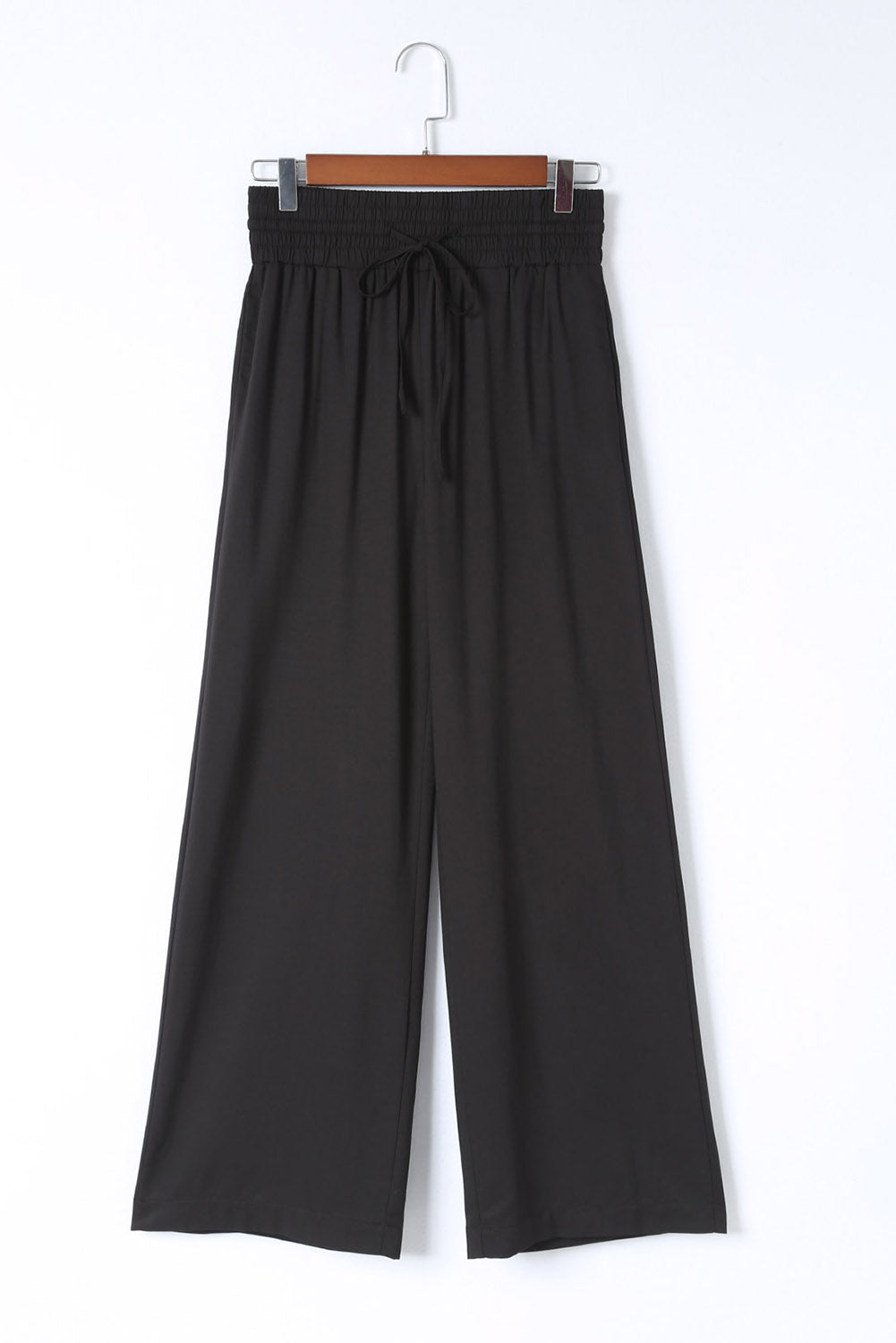 Women's Leg Pants with Everyday Wide Drawcord Elastic Waist