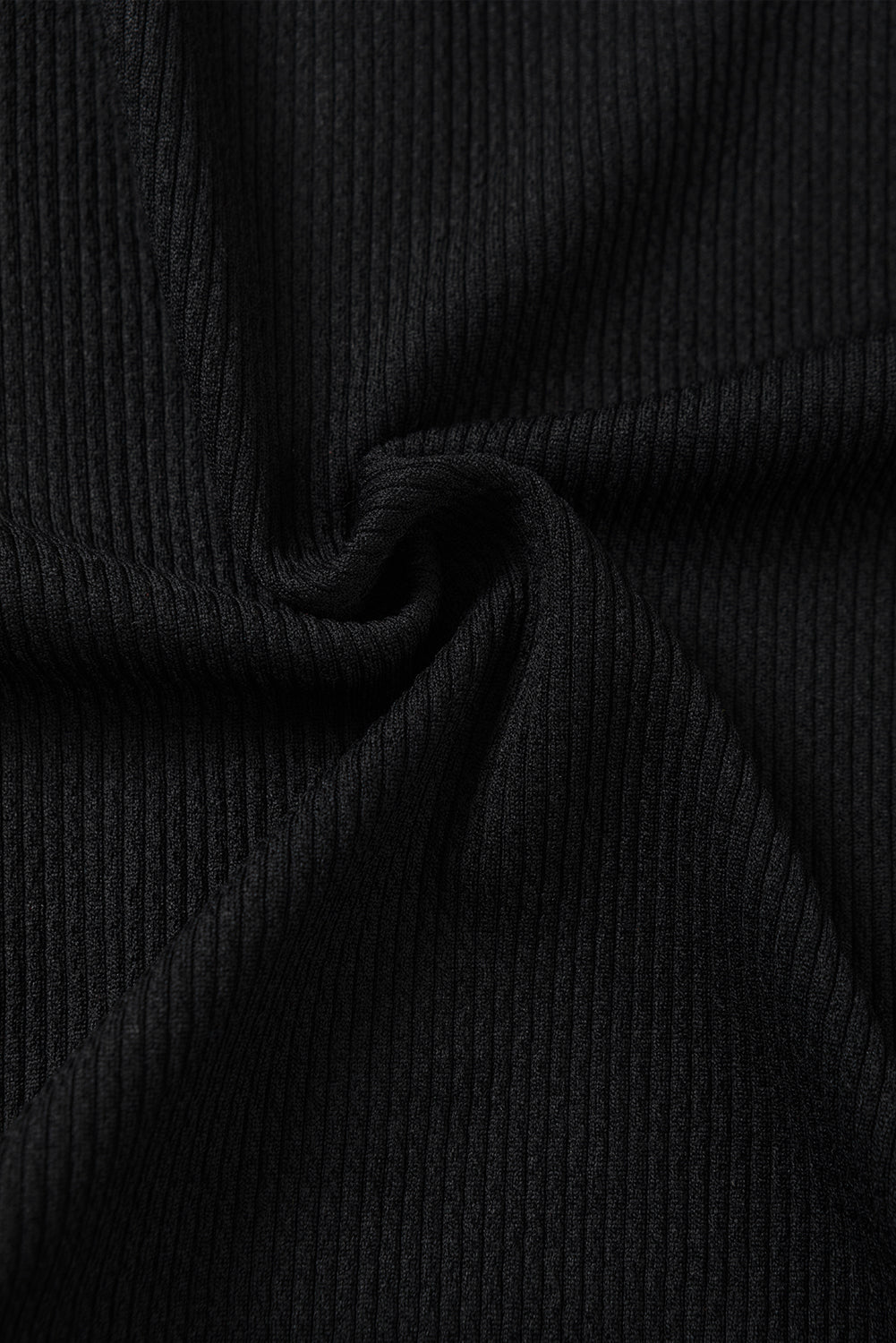 Women's Bodysuit with Rib-Knitted Zip up Mock Neck