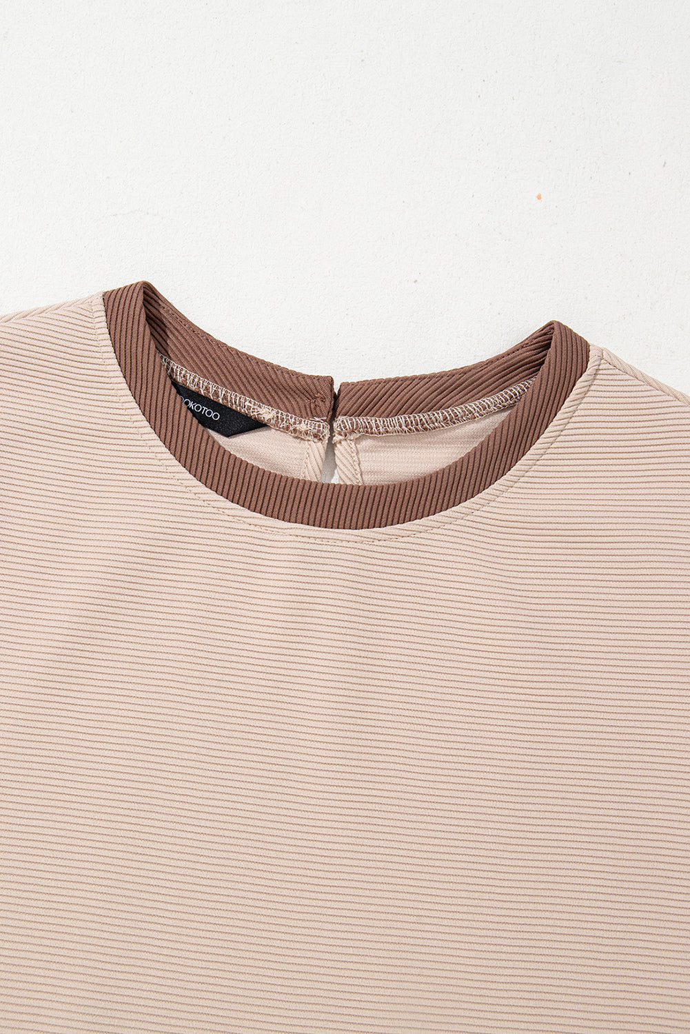 Textured Colorblock Stylish Colorblock Trim Shift Mini Dress