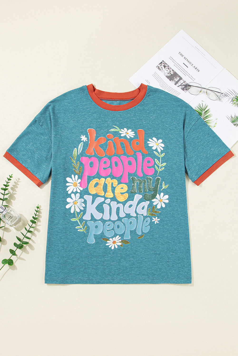 Kind People are My Kind People Graphic Oversized Tee