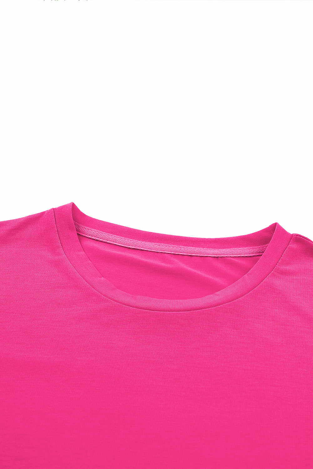 Tee for Women Everyday Plain Crew Neck Versatile Look