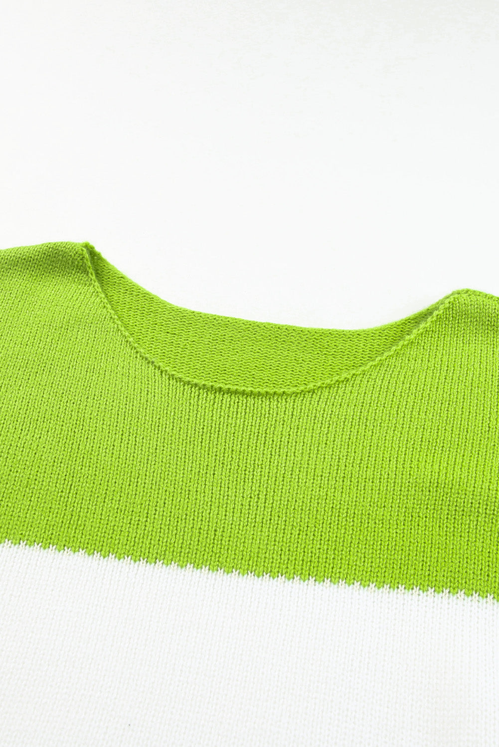 Women's Patchwork Plus Size Color-Block Sweater